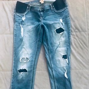 Maternity Side Panel Jeans